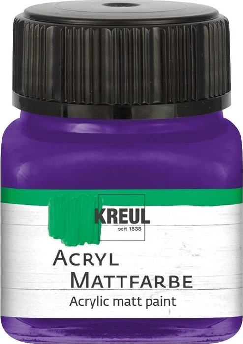 Kreul Acryl Mattfarbe, violett, 20ml (75234)