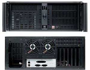 Fantec TCG-4800X07-1, schwarz, 4HE