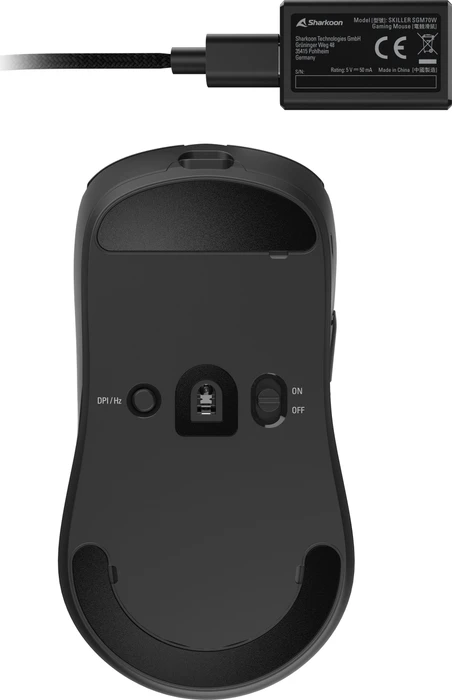Sharkoon Skiller SGM70W, schwarz, USB