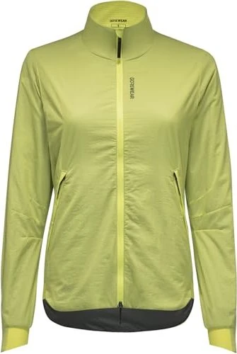 Gore Wear Concurve Windstopper Laufjacke lime yellow (Damen)