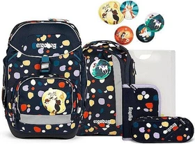 Ergobag Pack Bärnsteinhöhle 2024 Schulrucksack-Set, 6-tlg.