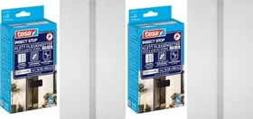 tesa Insect Stop Comfort Tür-Fliegengitter 2x 65cmx250cm anthrazit