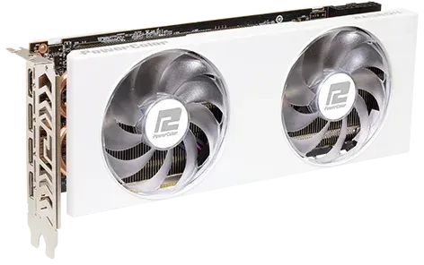 PowerColor Spectral White Radeon RX 7700 XT, 12GB GDDR6, HDMI, 3x DP