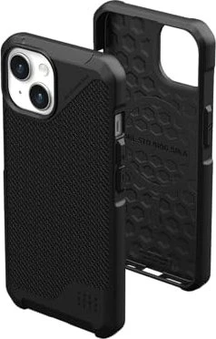 UAG Metropolis LT Case with MagSafe für Apple iPhone 15 Plus Kevlar Black