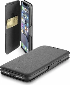 Cellularline Book Clutch für Apple iPhone XR schwarz