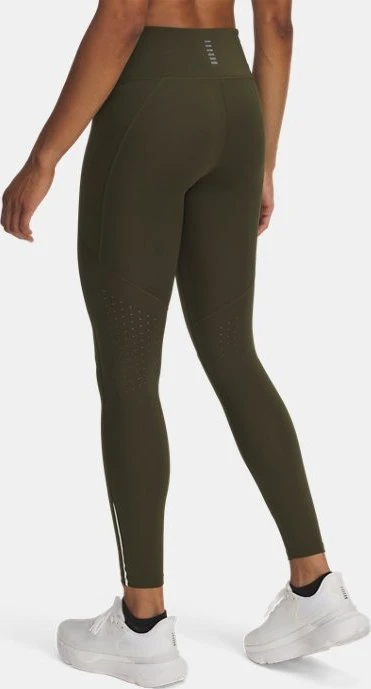 Under Armour Launch Laufhose lang expedition green/reflective (Damen)