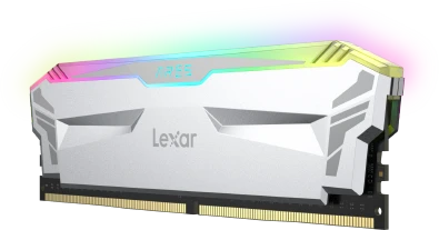 Lexar Ares RGB weiß UDIMM 16GB Kit, DDR4-3866, CL18-20-20-39