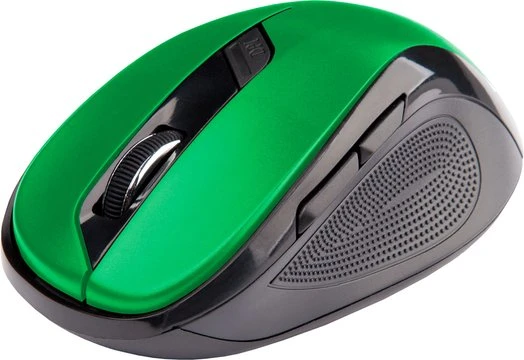 C-Tech WLM-02G Wireless Office Mouse grün/schwarz, USB