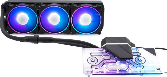 Alphacool Eiswolf 2 AiO 360mm RTX 3090/3080 mit Backplate