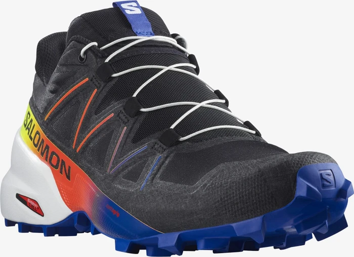 Salomon Speedcross 5 Racing Pack black surf the web/safety yellow (Herren)