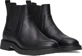 Tommy Hilfiger Chelsea Boots Leather schwarz (Herren)