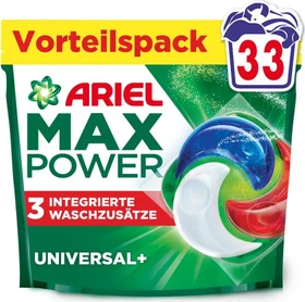 Ariel Universal+ MaxPower Pods Waschmittel, 33 Stück