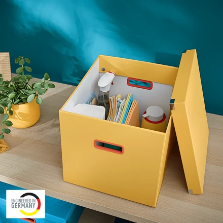 Leitz Click & Store Cosy Aufbewahrungsbox groß, A4, gelb