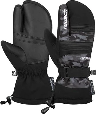 Reusch Kondor R-Tex XT Lobster Skihandschuhe dark camo/black (Junior)