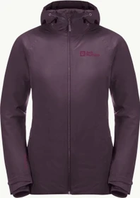 Jack Wolfskin Glaabach 3in1 Funktionsjacke grapevine (Damen)