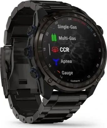 Garmin Descent Mk3i 51mm mit Titanarmband carbon grey & T2 Transceiver Bundle
