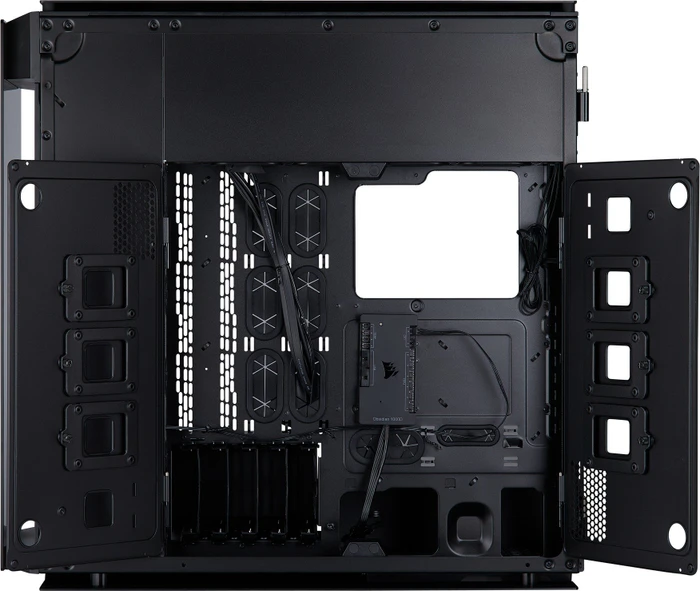 Corsair Obsidian 1000D, Glasfenster