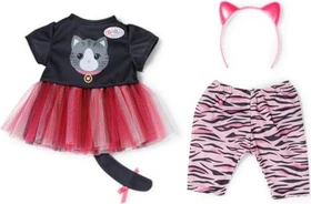 Zapf creation BABY born Mode - Katzen-Outfit 43cm