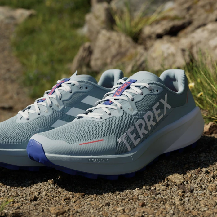 adidas Terrex Agravic 3 magic grey/cloud white/semi lucid blue (Herren)