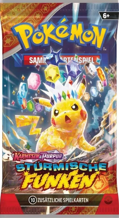 Pokémon - Karmesin & Purpur Stürmische Funken Booster