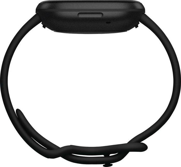 Fitbit Versa 3 Aktivitäts-Tracker black/black aluminium