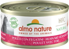 almo nature HFC Natural Cats 70 I, Huhn mit Hühnerleber, 70g