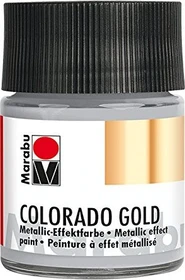 Marabu Colorado Gold Effektfarbe, platin, 50ml