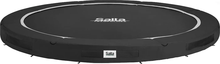 Salta Premium 366cm Bodentrampolin schwarz (5853A)