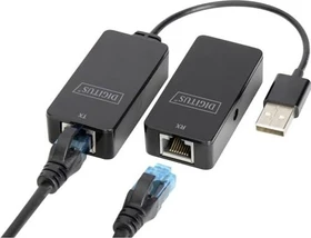 Digitus USB 2.0 Extender, 2x 100Base-TX, USB 2.0, bis, 50m