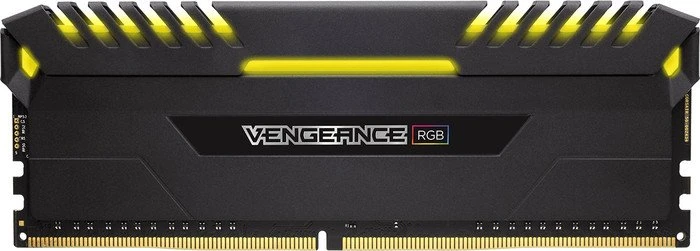 Corsair Vengeance RGB schwarz UDIMM 64GB Kit, DDR4-3200, CL16-18-18-36