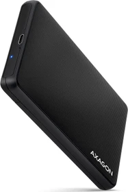 Axagon Slide Box Festplattengehäuse, schwarz, 2.5", USB-C 3.0