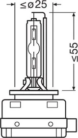 Osram Original D1S 35W, 1er-Pack Faltschachtel