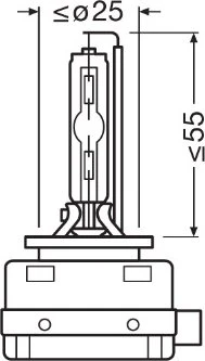 Osram Original D1S 35W, 1er-Pack Faltschachtel