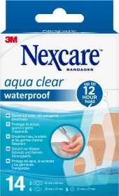 3M Nexcare Aqua clear waterproof,    14 Stück