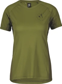 Scott Trail Flow Pro Trikot kurzarm fir green (Damen)