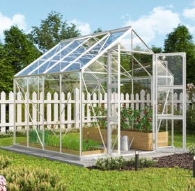 Vitavia Domus 6700 ESG 3mm Gewächshaus alu