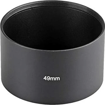ayex Aluminium Gegenlichtblende-Sonnenblende lang 49mm