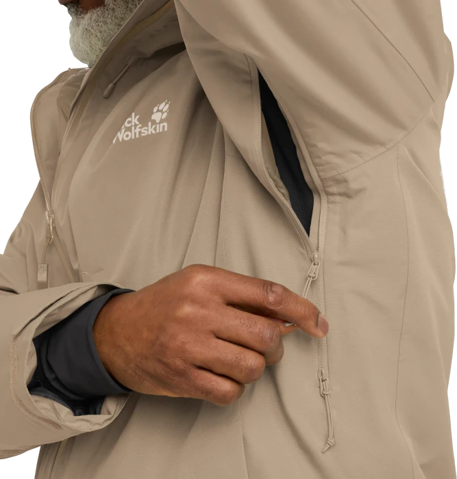 Jack Wolfskin Icecape 2L Down Funktionsjacke hazel wood (Herren)