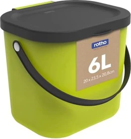 Rotho Albula 6l lime grün