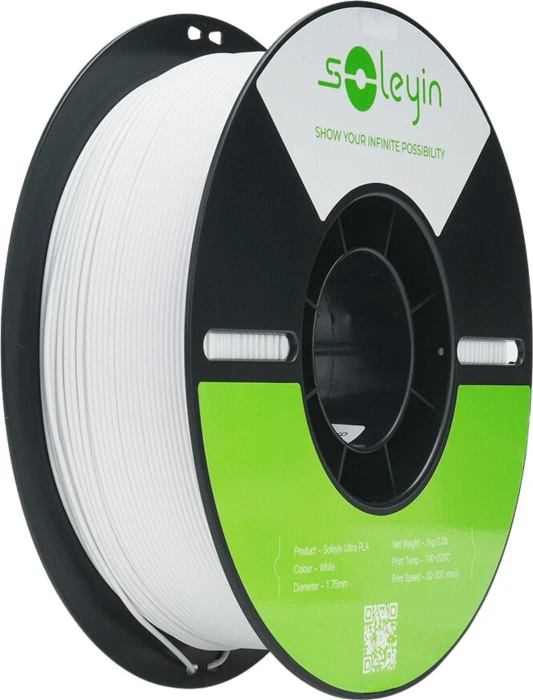 Creality Soleyin PLA, weiß, Spule, 1.75mm, 1.00kg