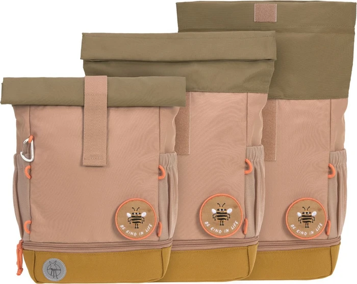 Lässig Rolltop nature/braun Kindergartenrucksack