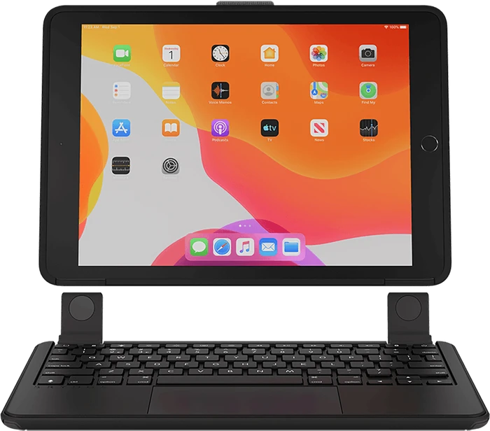 Brydge 10.2 MAX+ KeyboardDock für iPad 7/iPad 8/iPad 9, schwarz, DE