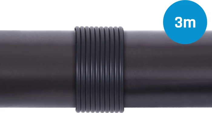 Alphacool EPDM Tube, 5/3mm, 3m, schwarz