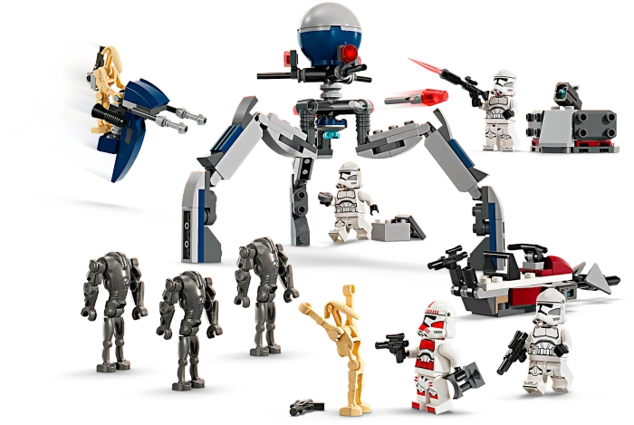 LEGO Star Wars Clone Trooper Battle Droid Battle Pack 75372 Ab lego-star-wars-clone-trooper-battle-droid-battle-pack-75372-ab
