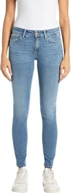 Replay New Luz Skinny Fit Jeans medium blue (Damen)