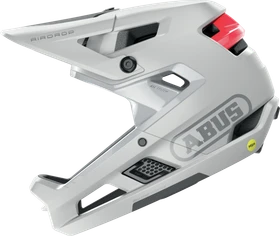 ABUS AirDrop MIPS Fullface-Helm polar white