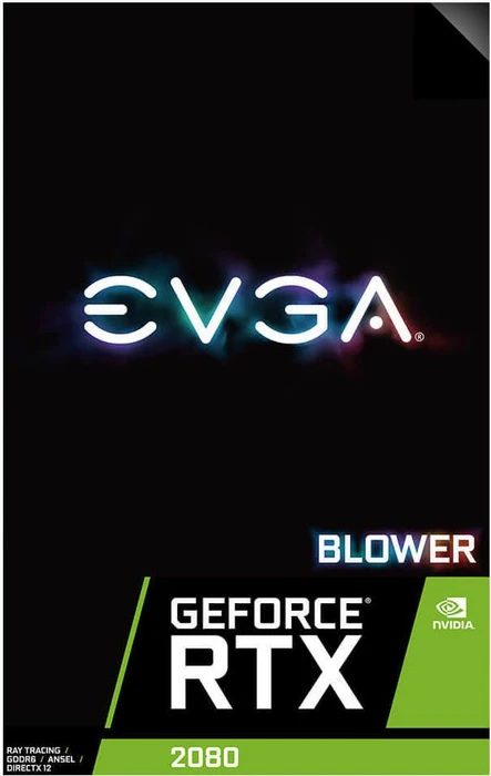 EVGA GeForce RTX 2080 Gaming, 8GB GDDR6, HDMI, USB-C, 3x DP