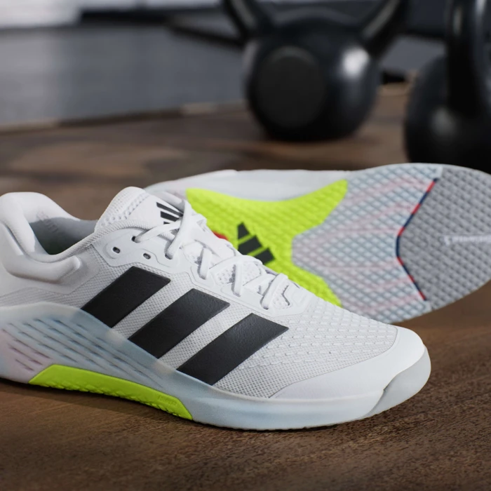 adidas Dropset 4 cloud white/core black/dusky petrol