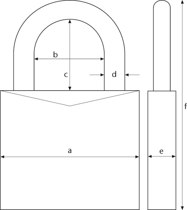 ABUS 180IB/50, Zahlenschloss