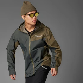adidas Terrex Multi 2.5L Rain.RDY Funktionsjacke legend ivy/olive strata (Herren)